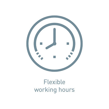 Icon flexible working hours