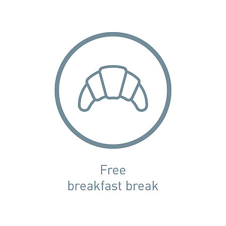 Icon free breakfast break