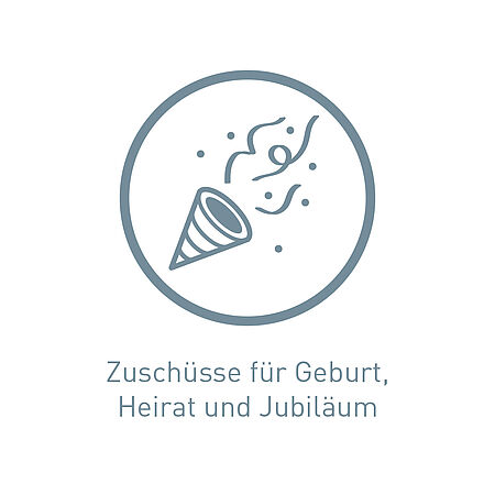 Icon Zuschüsse für Geburt, Heirat und Jubiläum