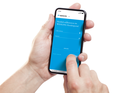 WESSLING Deklarationsanalytik mit dem Smartphone bestellen