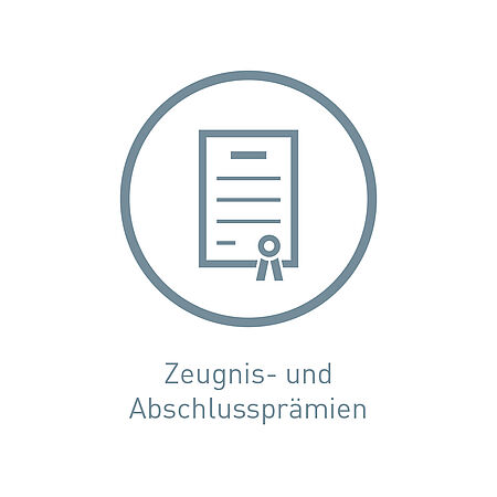 Icon Zeugnis- und Abschlussprämien