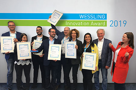 Die Gewinner des WESSLING Innovation Award 2019