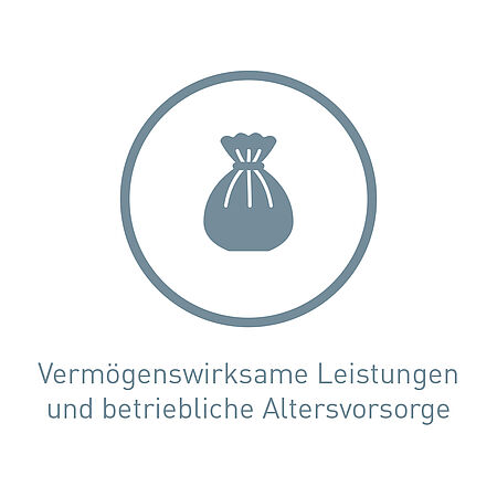 Icon Vermögenswirksame Leistungen und betriebliche Altersvorsorge