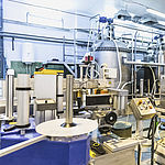 Production facilities for manufacturing cosmetics according to GMP and the EU Cosmetics Directive.